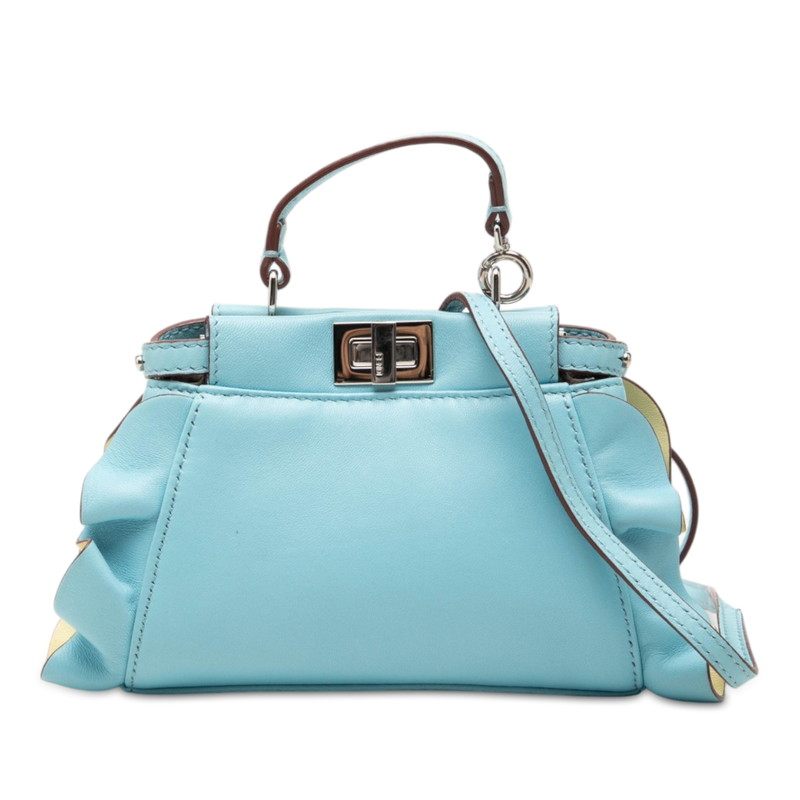 Fendi Peekaboo Micro Leather 2way Bag