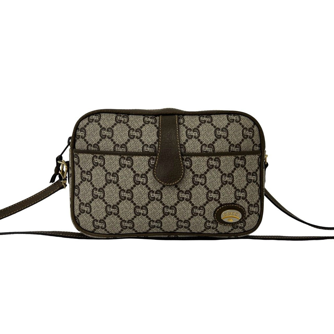 Gucci GG Pattern Leather Shoulder Bag