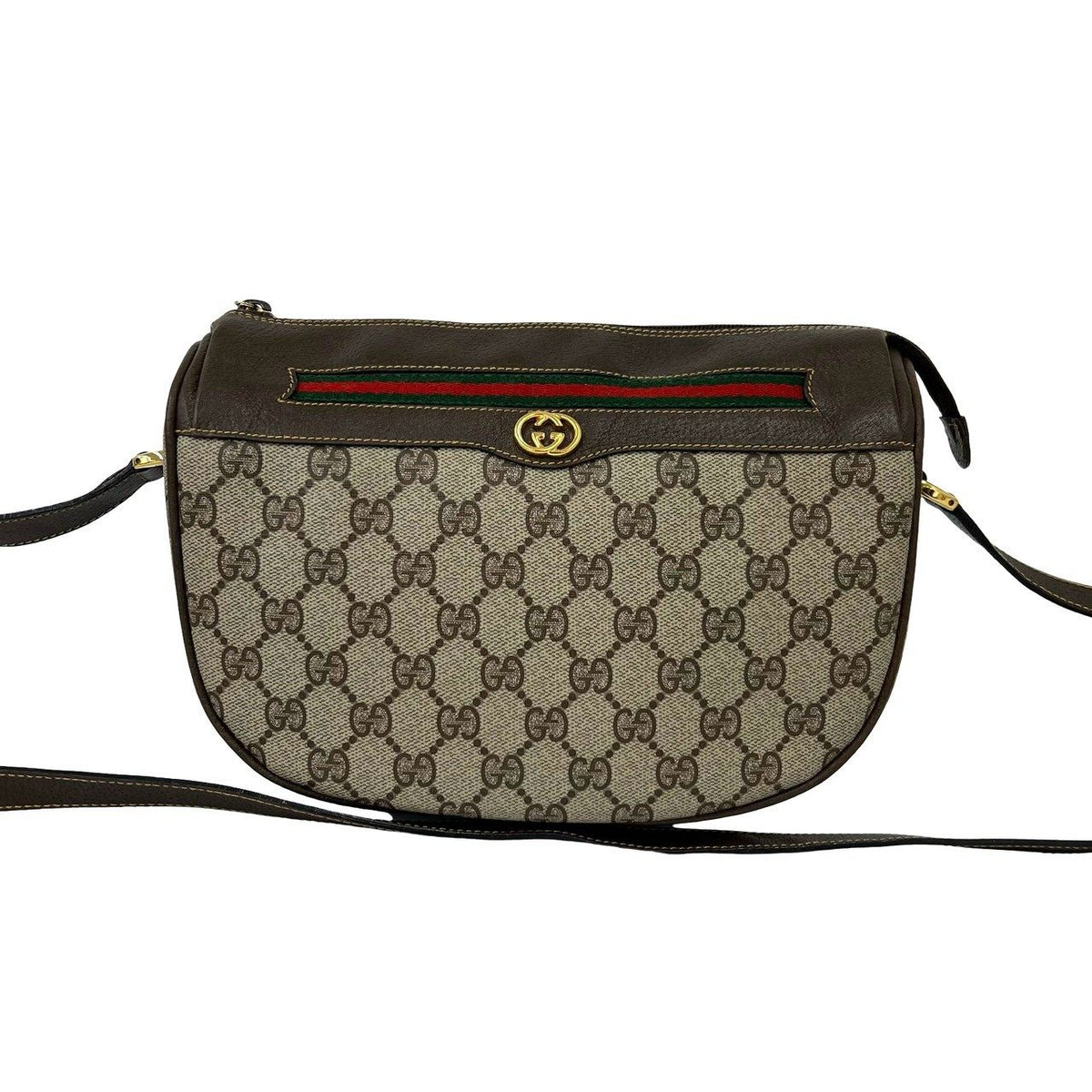 Gucci GG PVC Leather Shoulder Bag