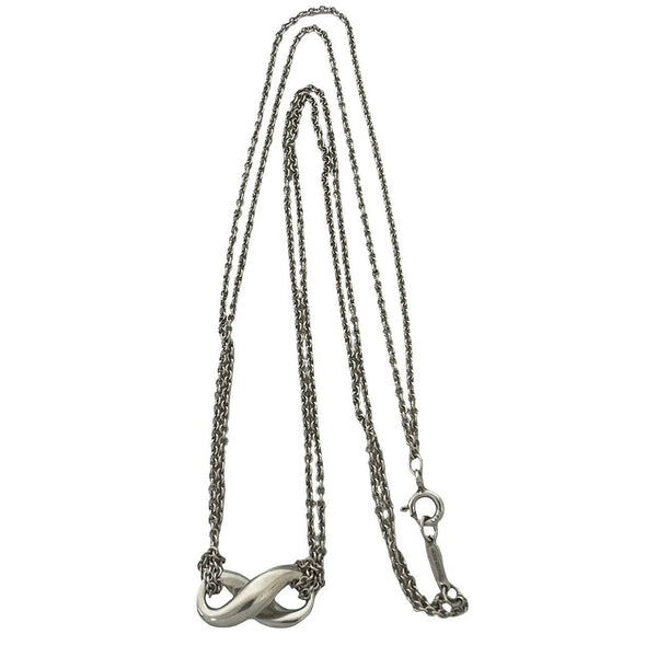 TIFFANY&Co. Infinity Silver Necklace