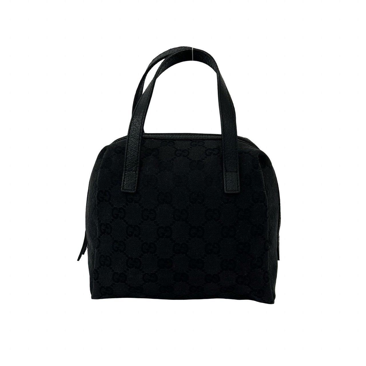 Gucci GG Canvas Leather Handbag