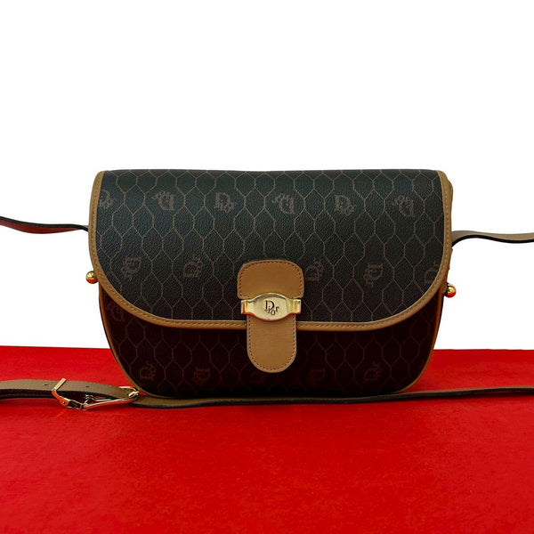 Christian Dior Leather PVC Shoulder Bag