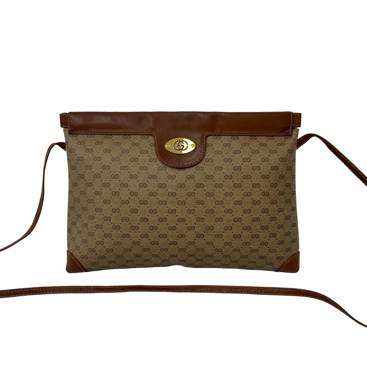 Gucci Micro GG Leather Shoulder Bag