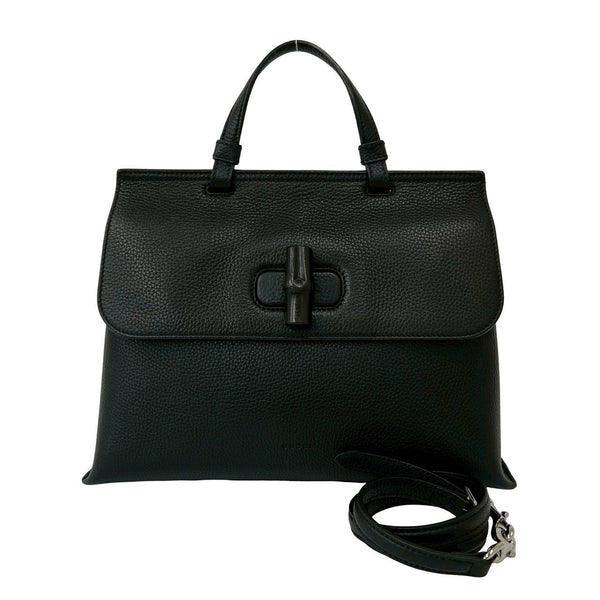 Gucci Daily Bamboo Leather 2way bag
