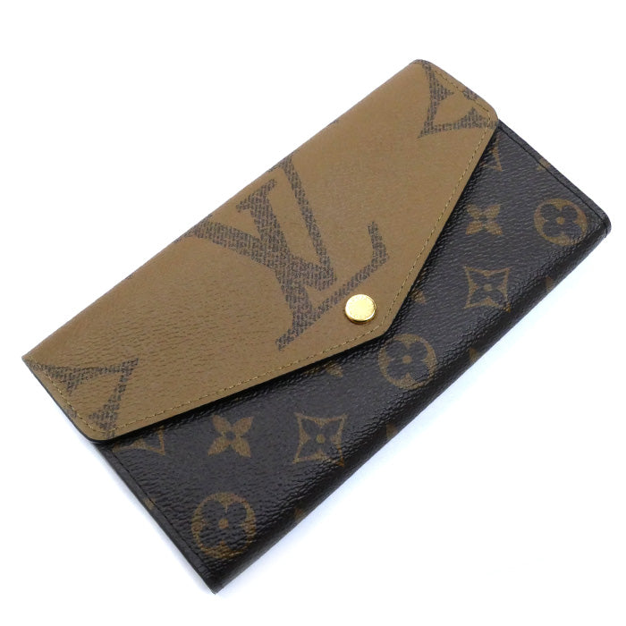 Louis Vuitton Portefeuille Sarah Monogram Giant Reverse Long Wallet