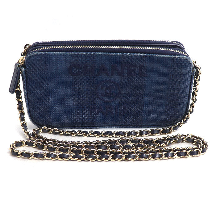 Chanel Deauville Chain Shoulder Bag