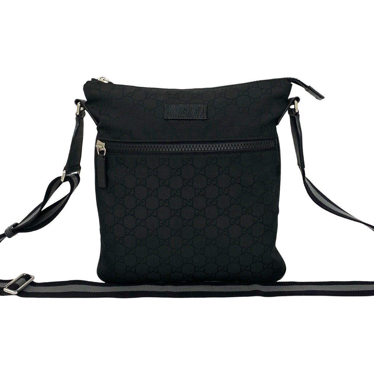 Gucci GG Canvas Leather Shoulder Bag