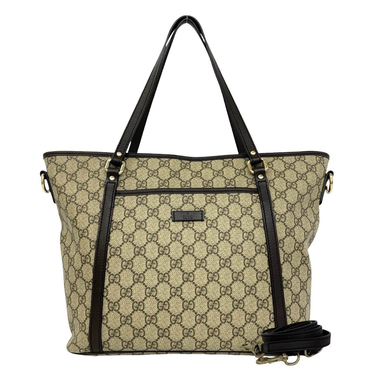 Gucci GG Supreme Leather 2way Tote Bag