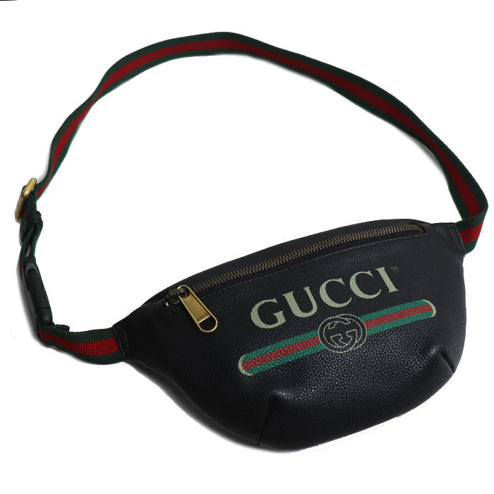 Gucci Sheline Logo Print Leather Body Bag