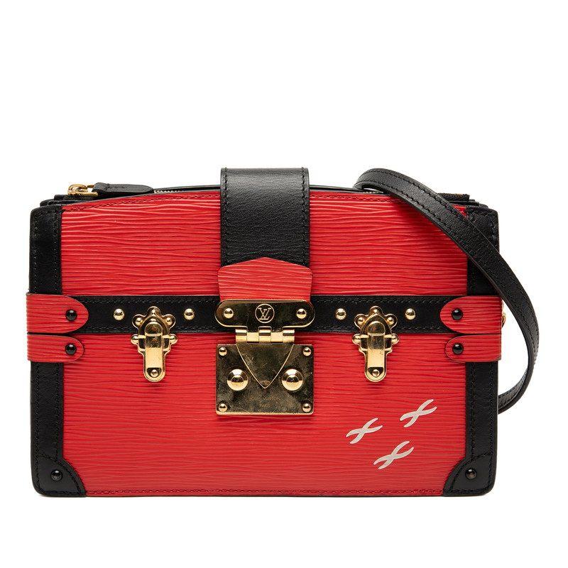 Louis Vuitton Trunk Clutch Epi 2way Bag
