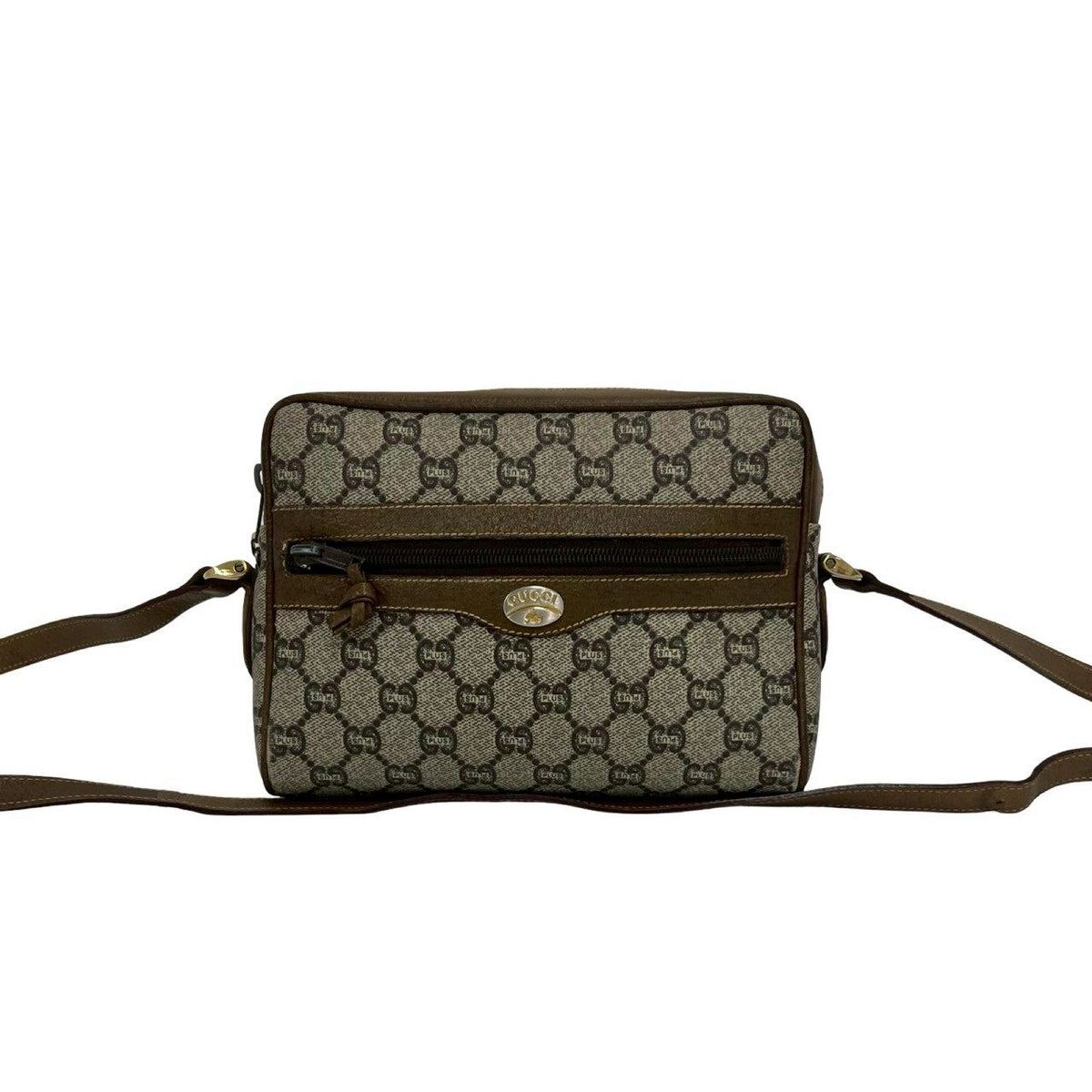 Gucci Leather PVC Mini Shoulder Bag