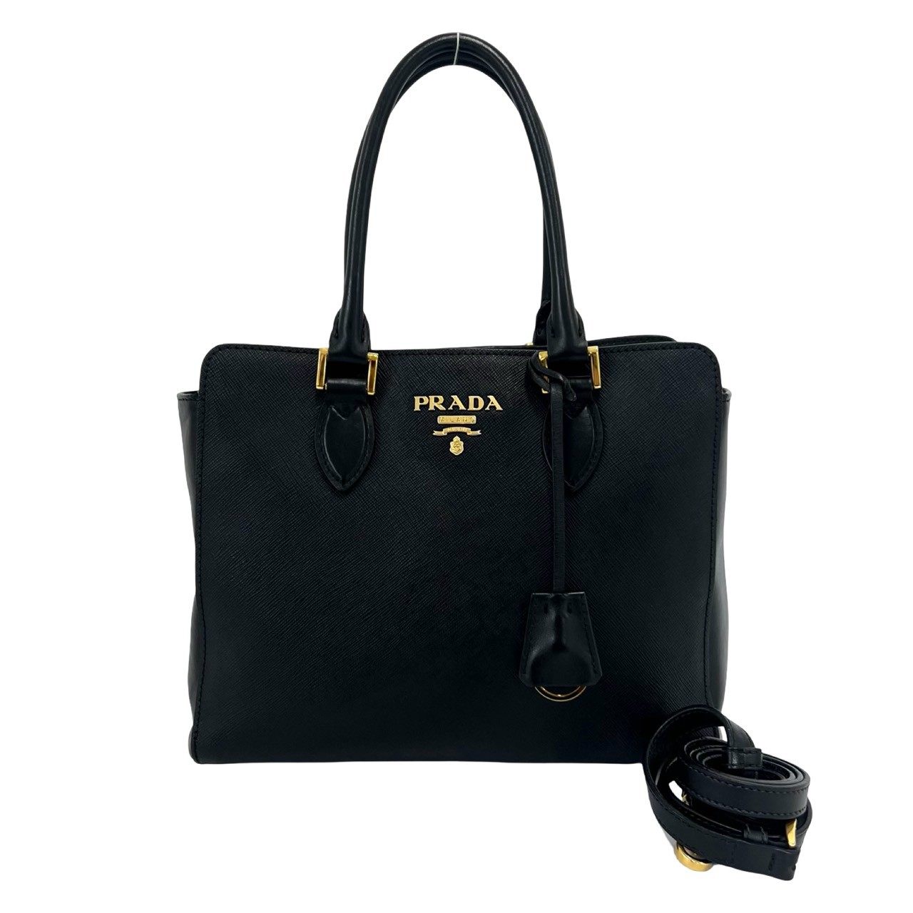 Prada Saffiano Leather 2way Bag
