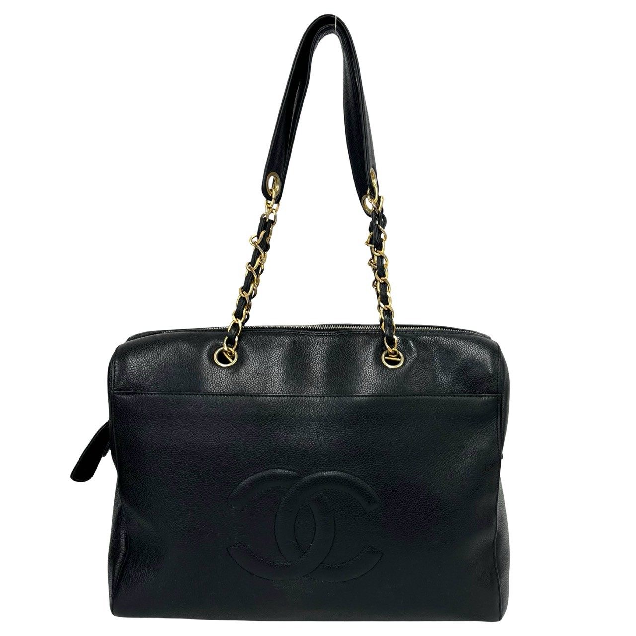 CHANEL Caviar Leather Tote Bag