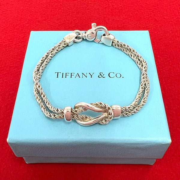 Tiffany&Co. Silver925 Rope Knot Bracelet