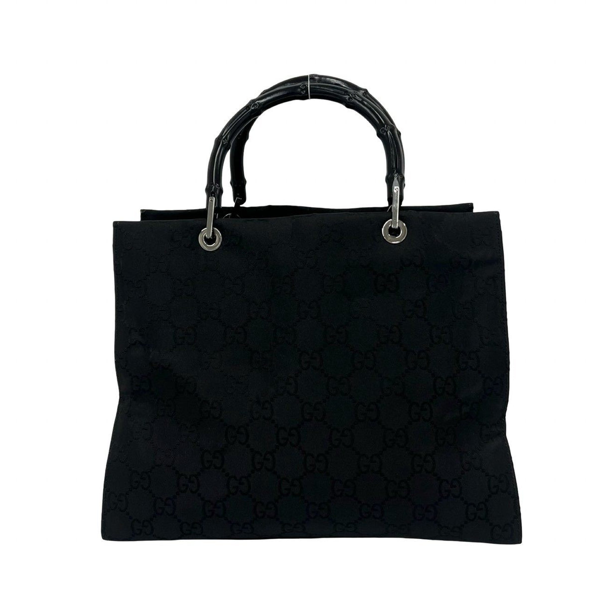 Gucci GG Logo Canvas Handbag