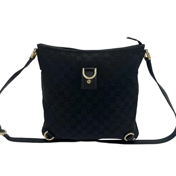 Gucci GG Canvas Leather 2way Shoulder Bag