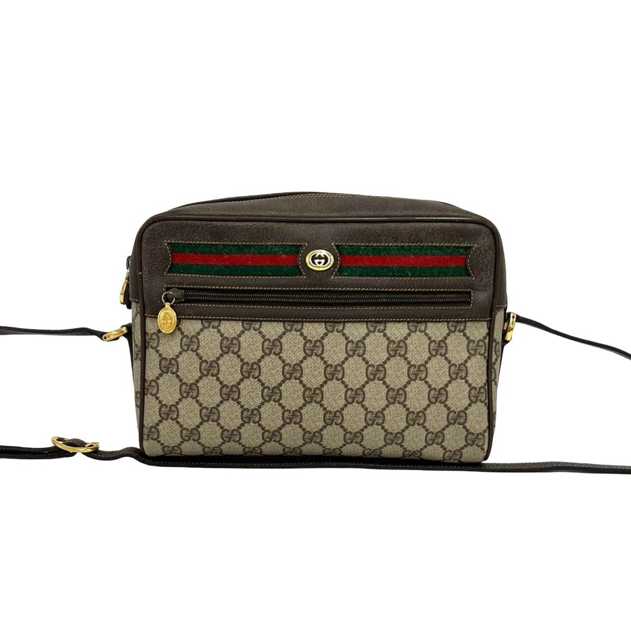 Gucci GG Leather Shoulder Bag