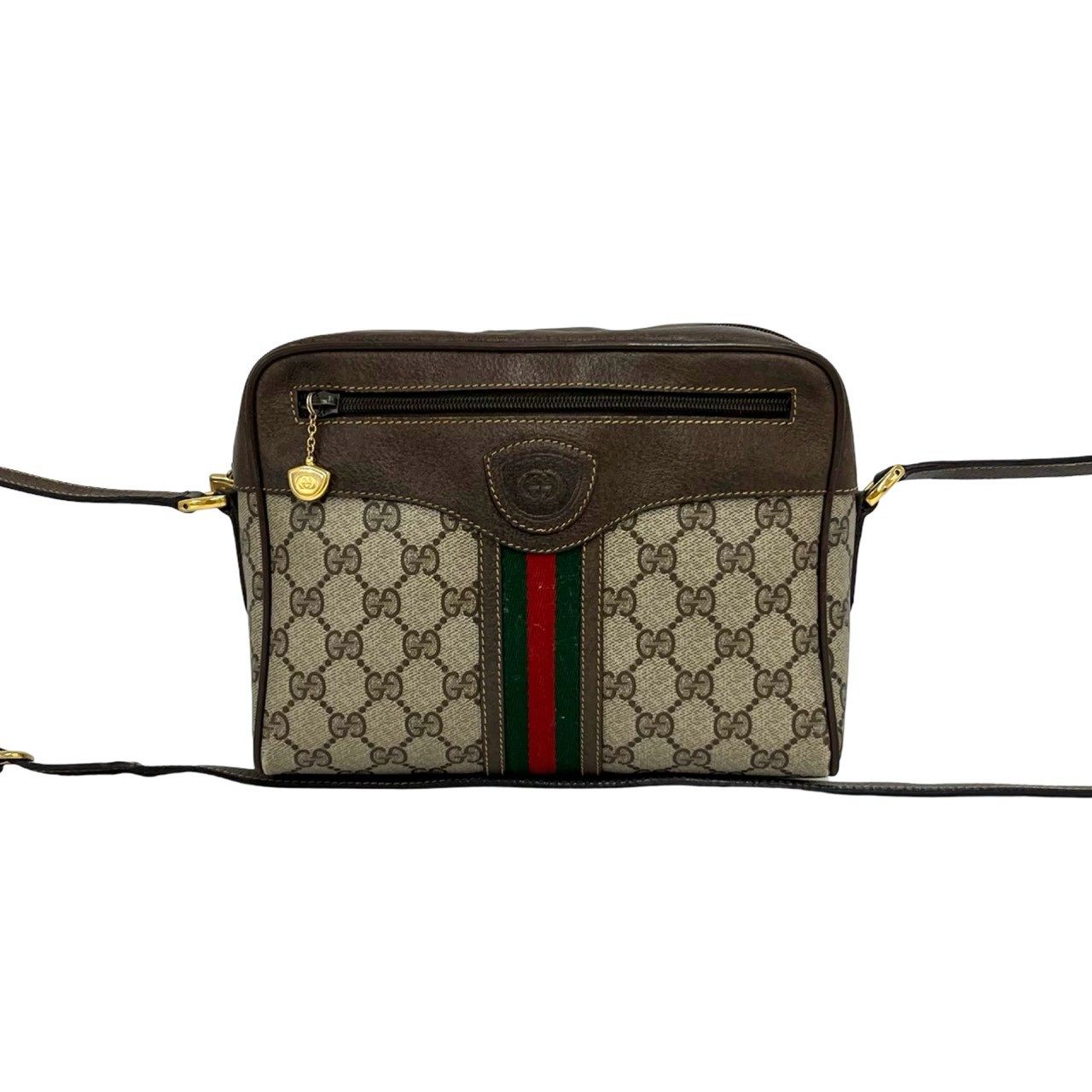 Gucci GG Leather Shoulder Bag