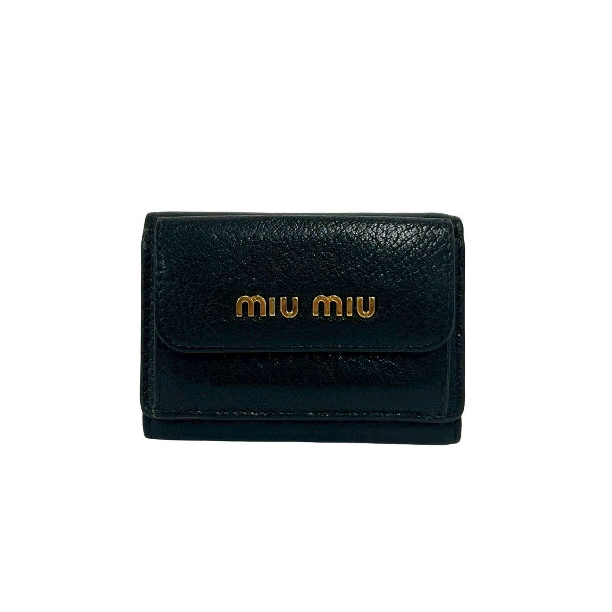 Miu Miu Leather Trifold Wallet