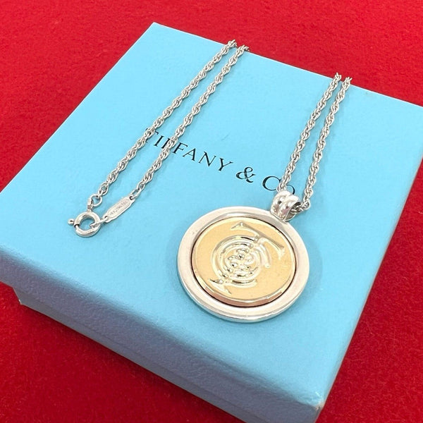 Tiffany & Co. Silver Coin Necklace