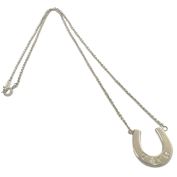Tiffany&Co. Silver Horseshoe Necklace