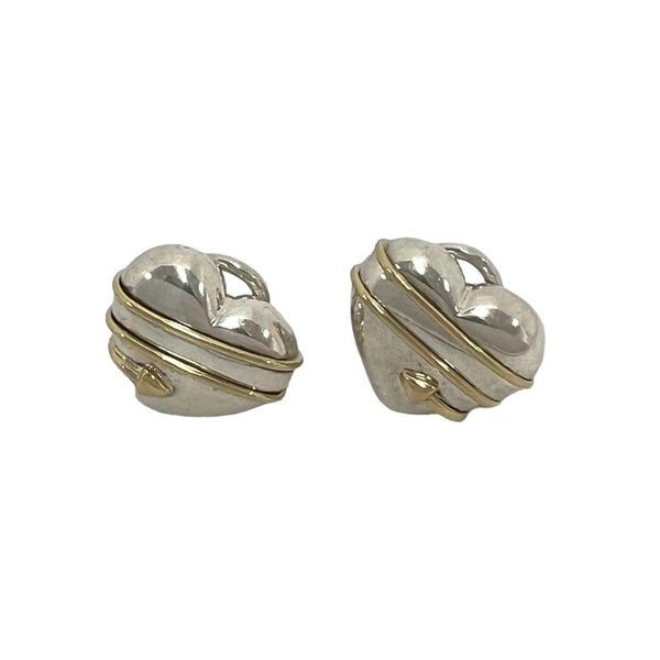 Tiffany&Co. 925 Silver Au750 Earrings