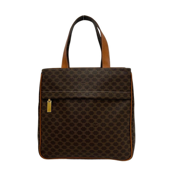 Celine Macadam Triomphe leather handbag