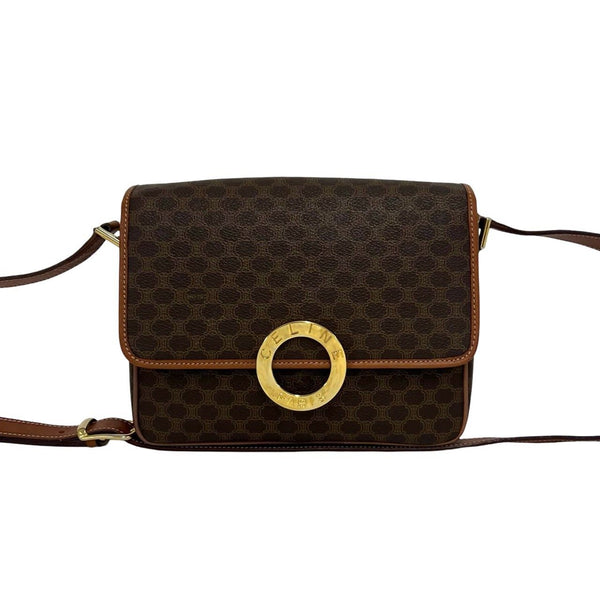 Celine Leather Shoulder Bag