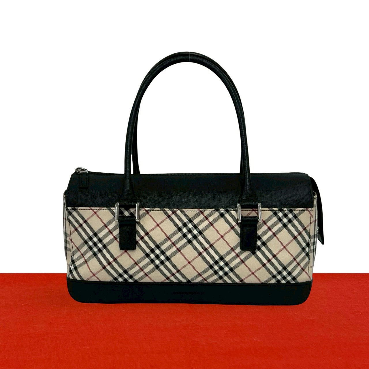 Burberry Canvas Leather Handbag