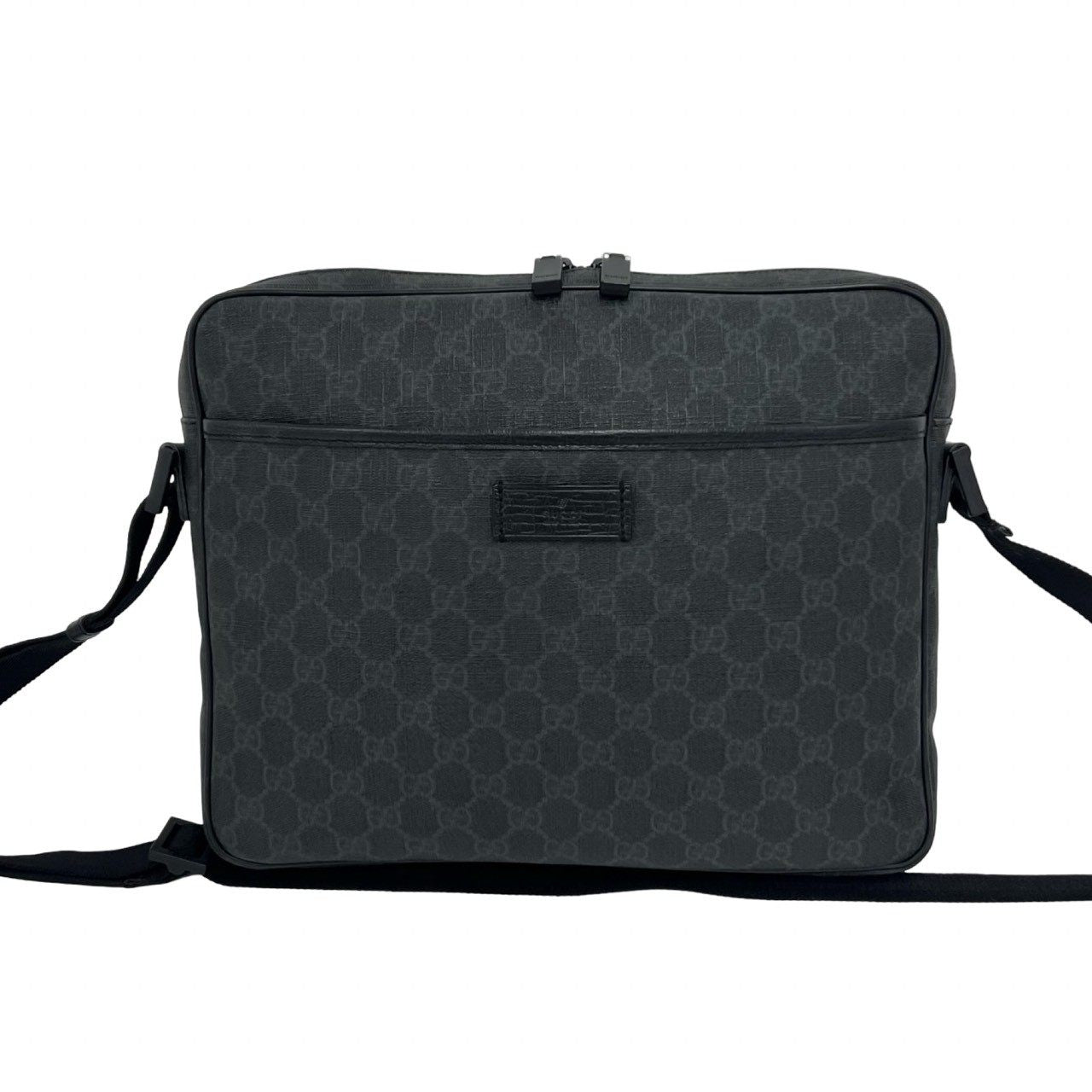 Gucci GG Supreme Leather Shoulder Bag