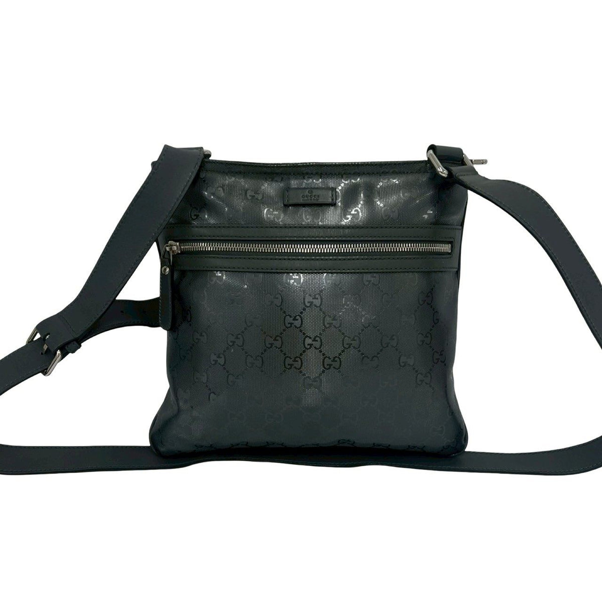 Gucci GG Imprime Leather Shoulder Bag
