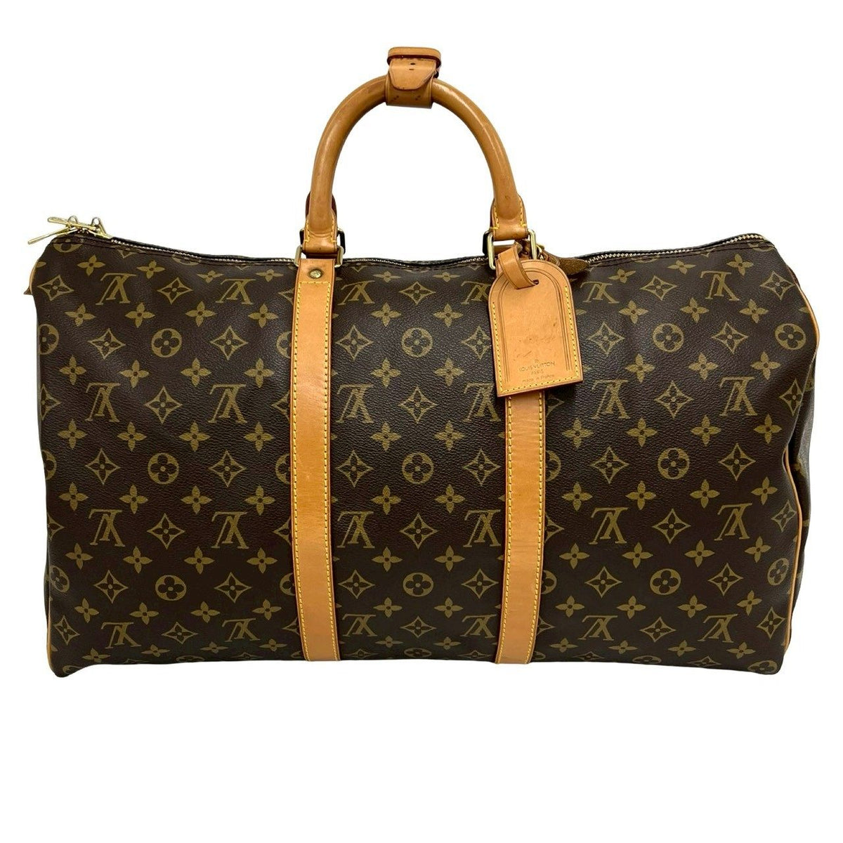 Louis Vuitton Keepall 50 Monogram Boston Bag