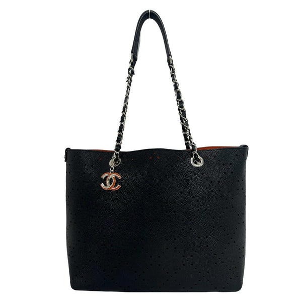 Chanel Caviar Leather Tote Bag