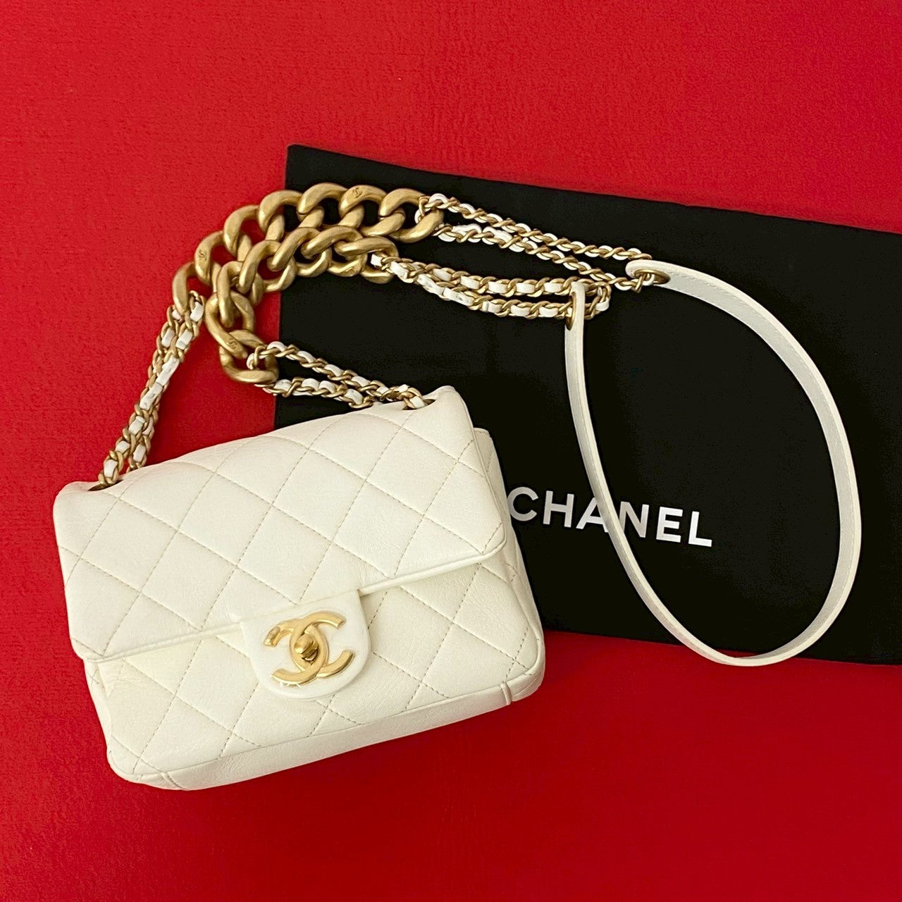 Chanel Matelasse Leather Mini Shoulder Bag