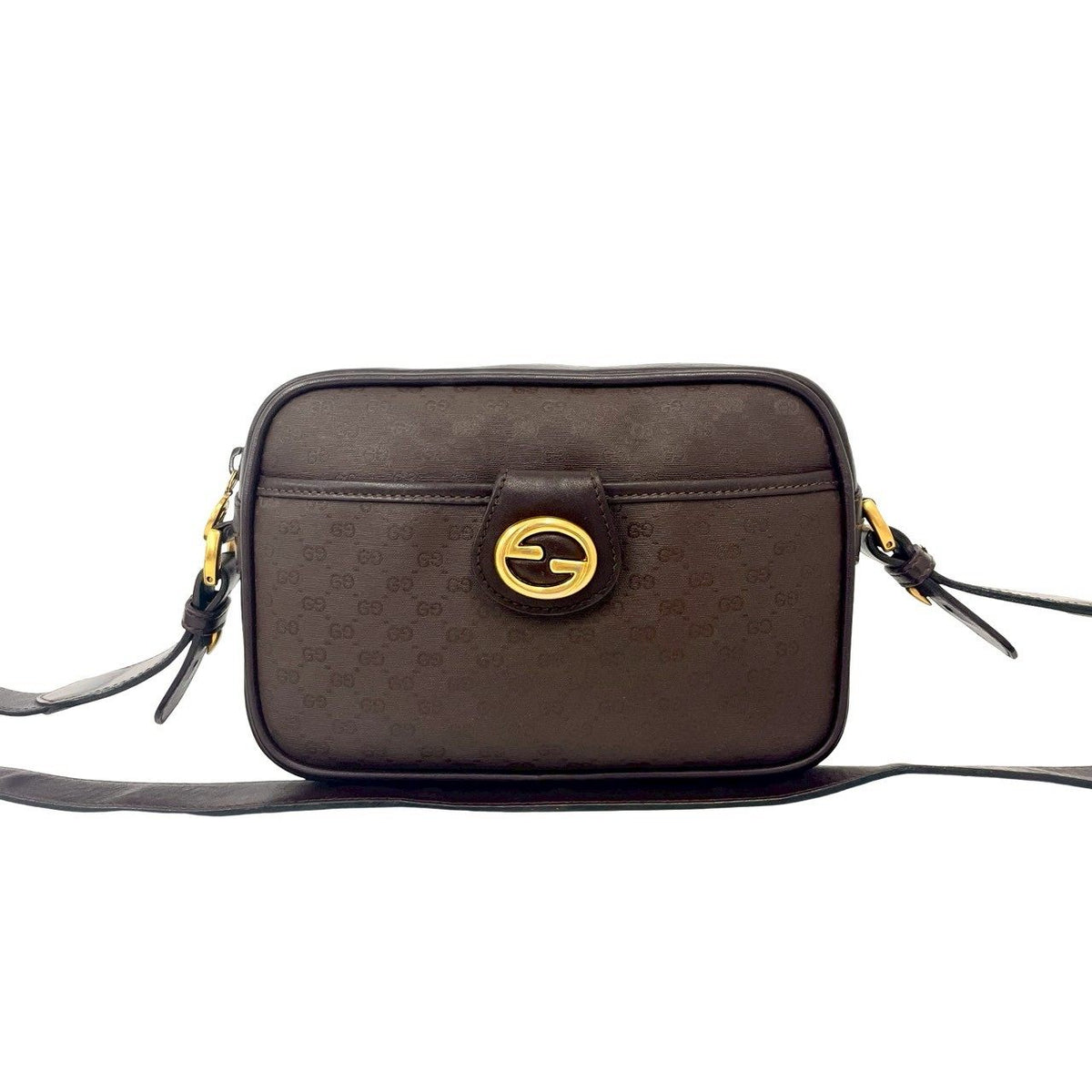 Gucci Micro GG Leather Shoulder Bag