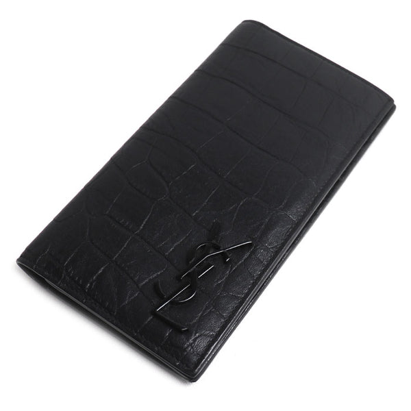 Saint Laurent Monogram Leather Long Wallet