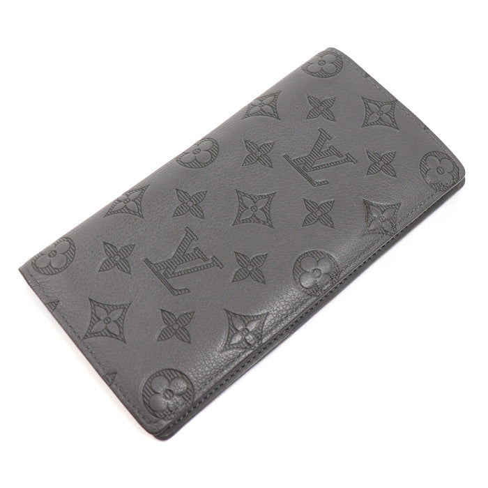 Louis Vuitton Portefeuille Brazza Monogram Shadow Long Wallet