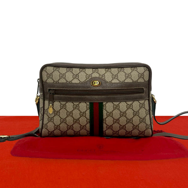 Gucci Leather PVC Shoulder Bag