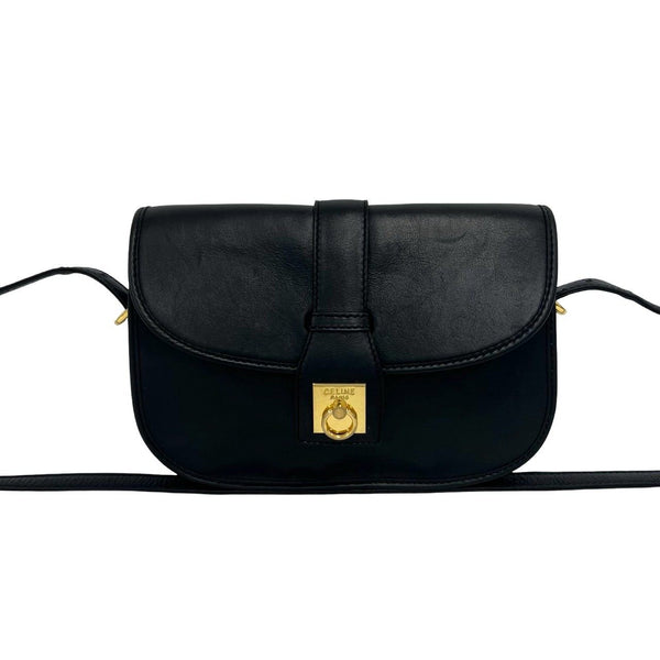 Celine Leather Shoulder Bag
