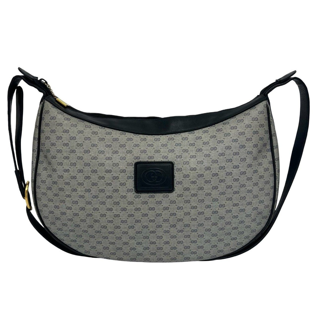 Gucci Micro GG Leather PVC Shoulder Bag