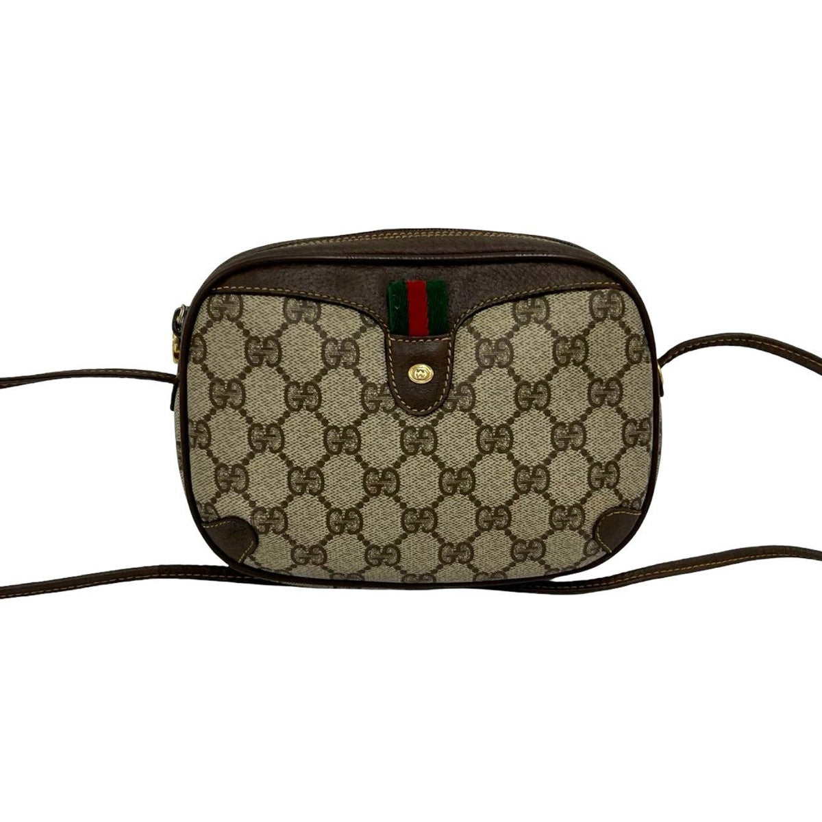 Gucci GG PVC Leather Shoulder Bag