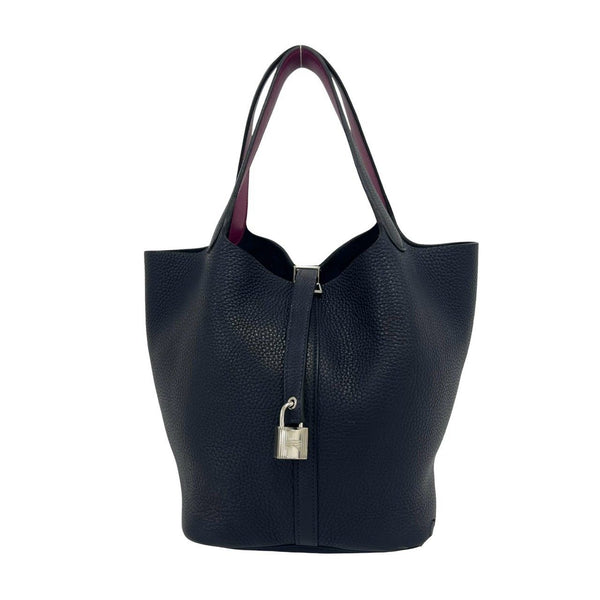 Hermes Picotin Lock MM Leather Handbag