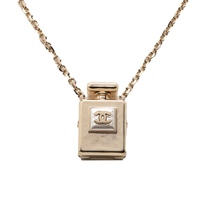 Chanel Coco Mark Perfume Bottle Necklace