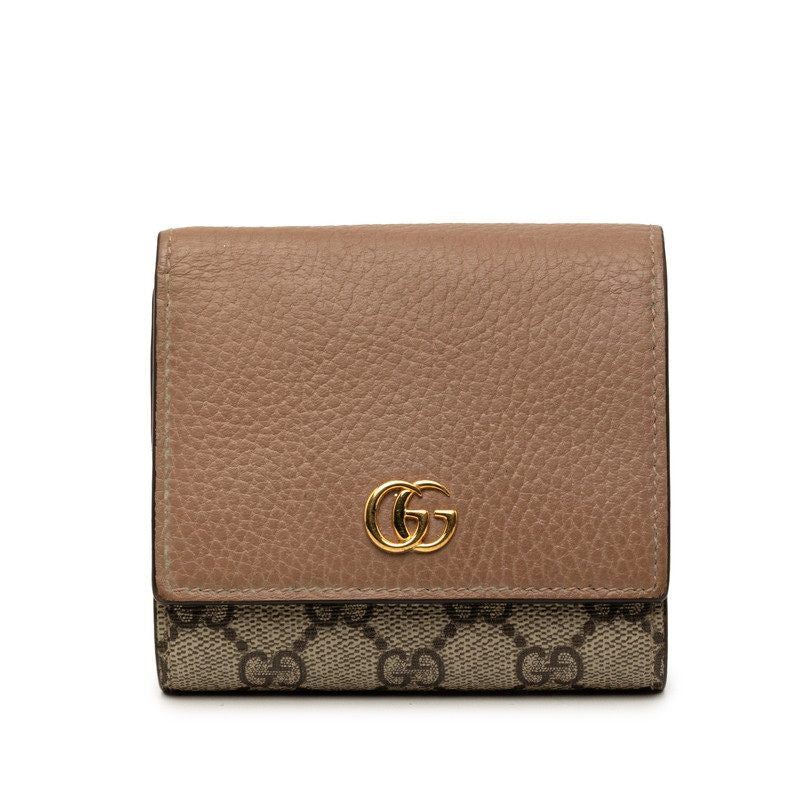 Gucci GG Supreme Double G Bifold Wallet