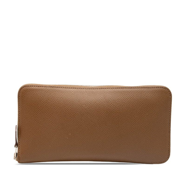 Hermes Azap Long Silk In Veau Epsom Long Wallet