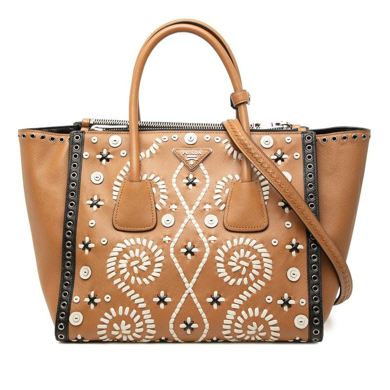 Prada Saffiano 2way Handbag