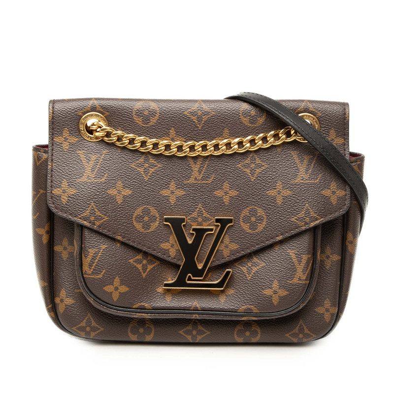 Louis Vuitton Passy Monogram Chain Shoulder Bag