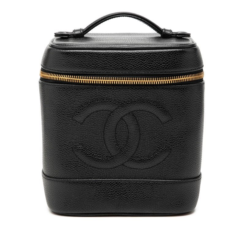 Chanel Caviar Vanity Handbag