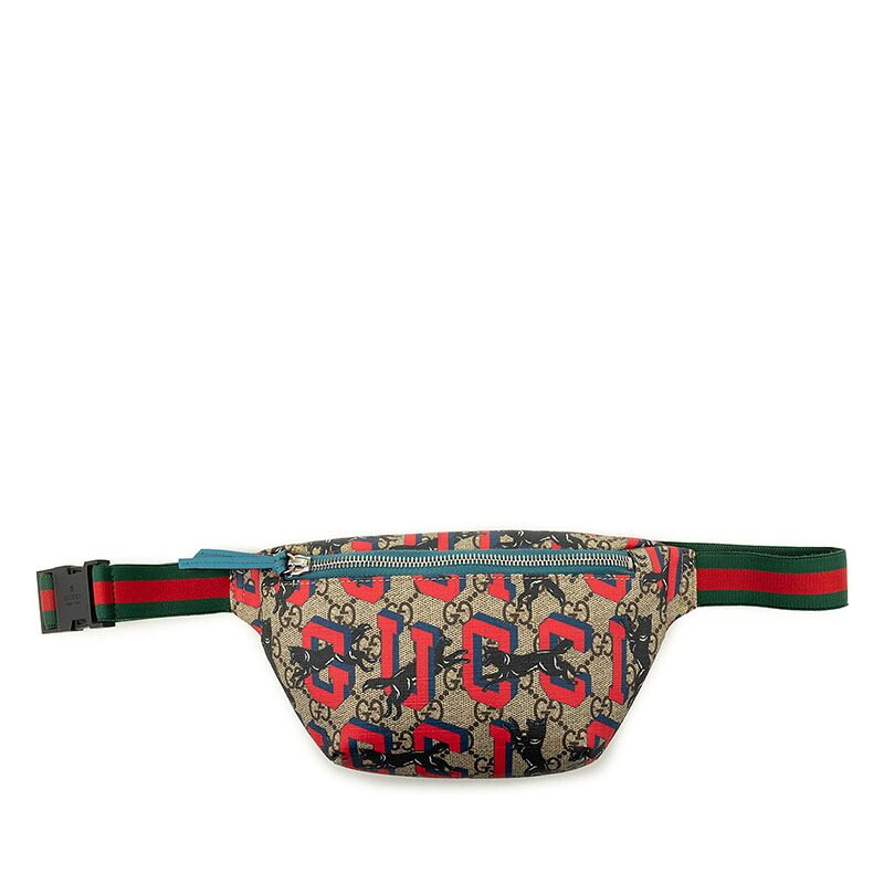Gucci GG Supreme She Web Waist Bag