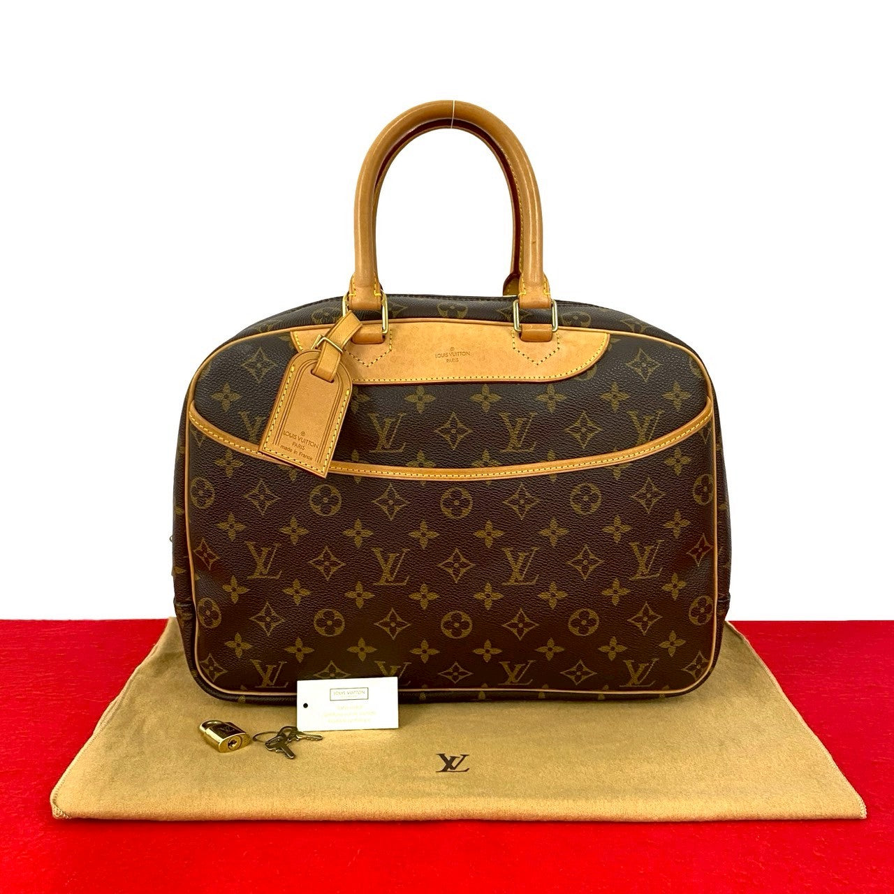 Louis Vuitton Deauville Monogram Handbag